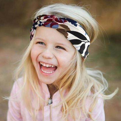 Obrazek z Opaska/szalik do włosów -  liście