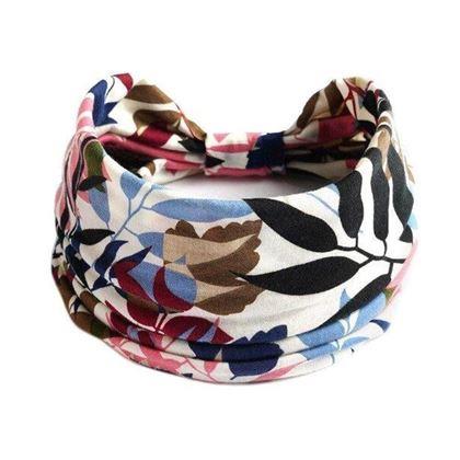 Obrazek z Opaska/szalik do włosów -  liście