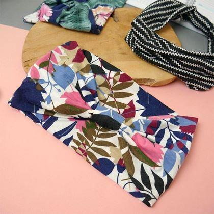 Obrazek z Opaska/szalik do włosów -  liście