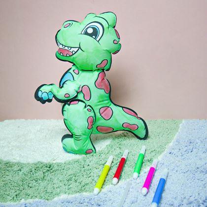 Obrazek z Nadmuchiwana malowanka - T-Rex