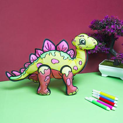 Obrazek z Nadmuchiwana malowanka - Stegozaur