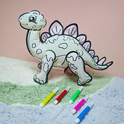 Obrazek z Nadmuchiwana malowanka - Stegozaur