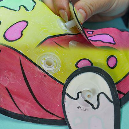 Obrazek z Nadmuchiwana malowanka - Stegozaur