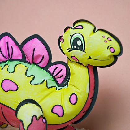 Obrazek z Nadmuchiwana malowanka - Stegozaur