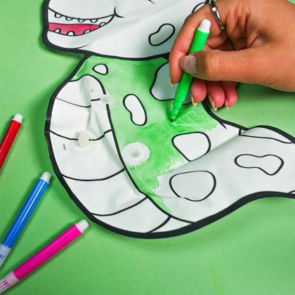 Obrazek z Nadmuchiwana malowanka - T-Rex