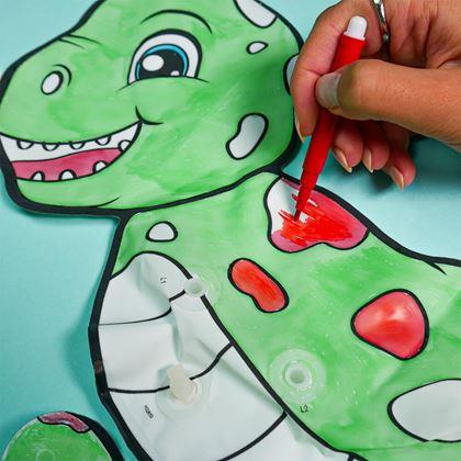 Obrazek z Nadmuchiwana malowanka - T-Rex