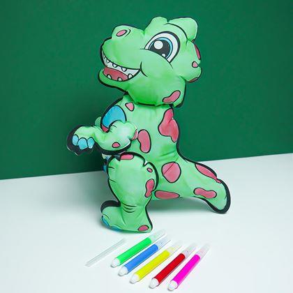 Obrazek z Nadmuchiwana malowanka - T-Rex