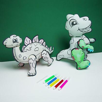 Obrazek z Nadmuchiwana malowanka - T-Rex