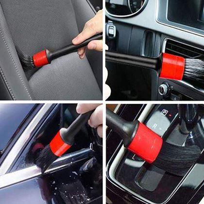 Obrazek z Zestaw 5 szt. pędzli do czyszczenia wnętrza samochodu