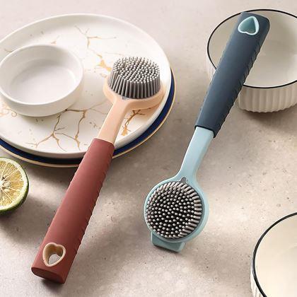 Obrazek z Silikonowa szczotka do naczyń