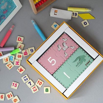 Obrazek z Puzzle duo – Liczby 1-10