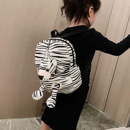 Obrazek z Dziecięcy plecaczek z wyjmowaną maskotką - tygrys