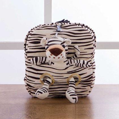 Obrazek z Dziecięcy plecaczek z wyjmowaną maskotką - tygrys