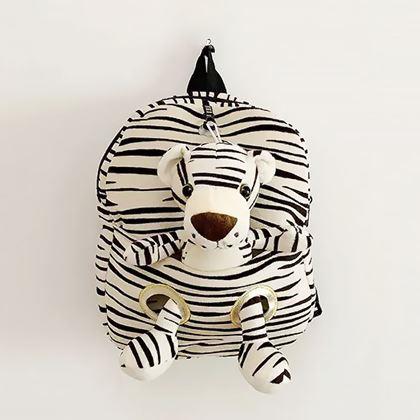 Obrazek z Dziecięcy plecaczek z wyjmowaną maskotką - tygrys