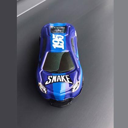 Obrazek z Kaskaderski skaczący samochodzik  -  niebieski