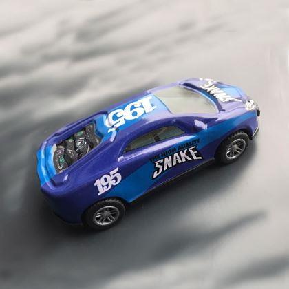 Obrazek z Kaskaderski skaczący samochodzik  -  niebieski