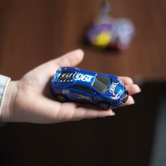 Obrazek z Kaskaderski skaczący samochodzik  -  niebieski