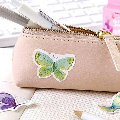 Obrazek z Naklejki motylki – zestaw 46 sztuk