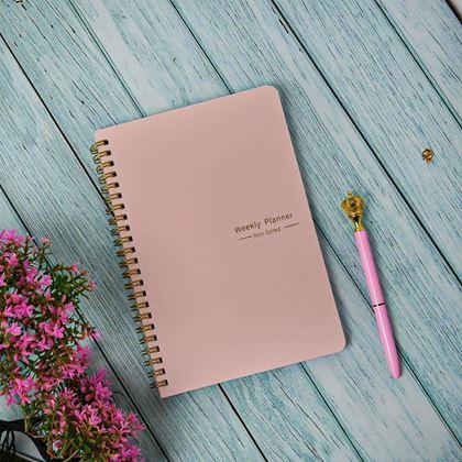 Obrazek z Niedatowany kalendarz motywacyjny  -  różowy