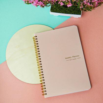 Obrazek z Niedatowany kalendarz motywacyjny  -  różowy