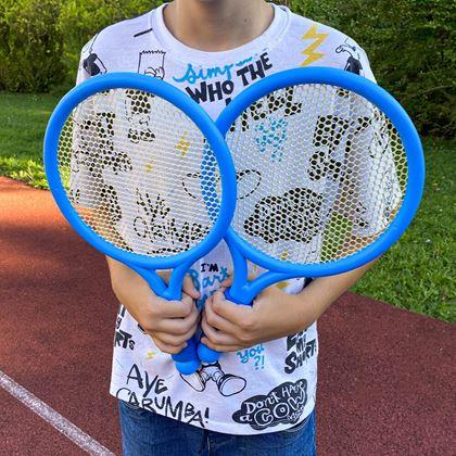 Obrazek z Zestaw do badmintona dla dzieci – rakietki, piłeczka, lotka