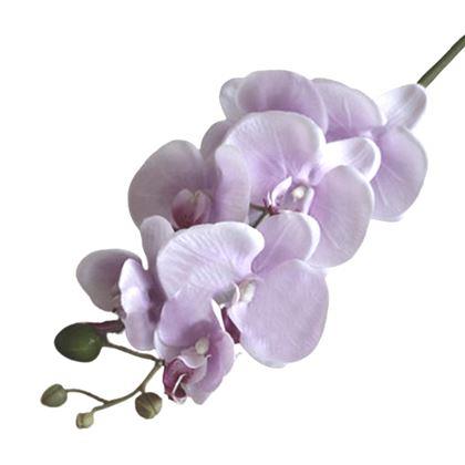 Obrazek z Sztuczne kwiaty orchidea - jasnofioletowy