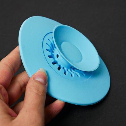 Obrazek z Silikonowe sitko i zatyczka do zlewu