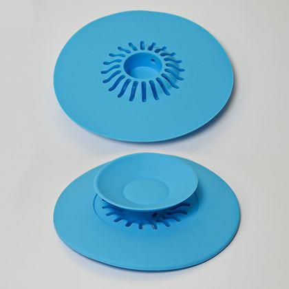 Obrazek z Silikonowe sitko i zatyczka do zlewu