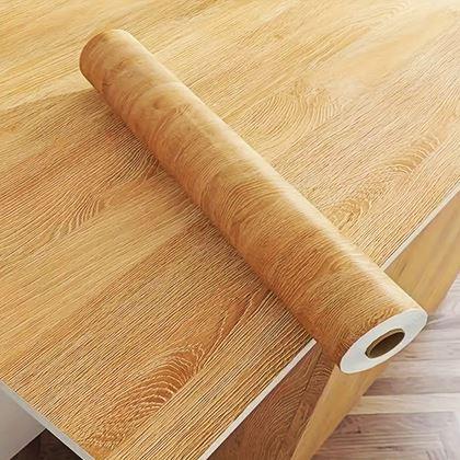 Obrazek z Samoprzylepna folia na podłogę 200x60 cm - jasne drewno