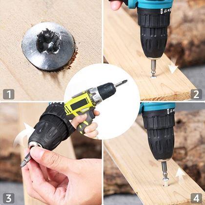 Obrazek z Zestaw do usuwania uszkodzonych śrub