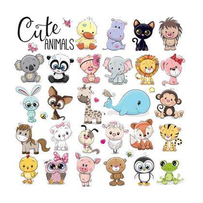 Obrazek z Naprasowanki na ubrania  -  małe zwierzątka