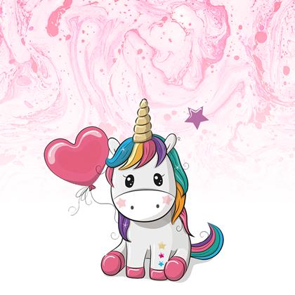 Obrazek z Naprasowanki na ubrania  -  jednorożce