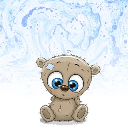 Obrazek z Naprasowanki na ubrania  -  duże zwierzątka