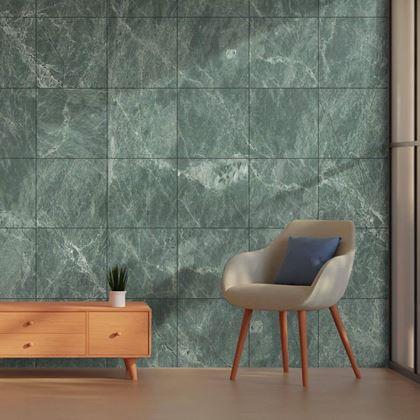 Obrazek z Samoprzylepna okładzina 30x30 cm  - niebiesko-szary marmur