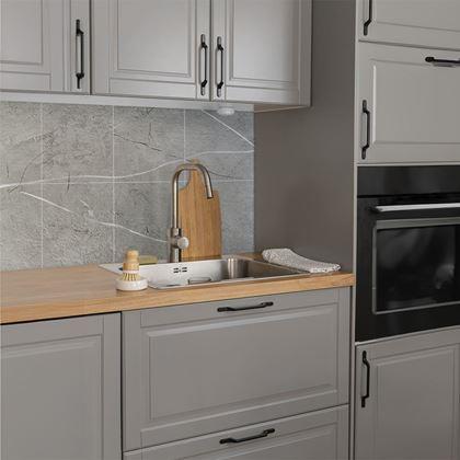 Obrazek z Samoprzylepna okładzina 30x30 cm  -  jasnoszary marmur