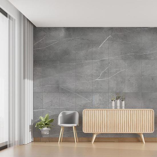 Obrazek z Samoprzylepna okładzina 30x30 cm  -  jasnoszary marmur