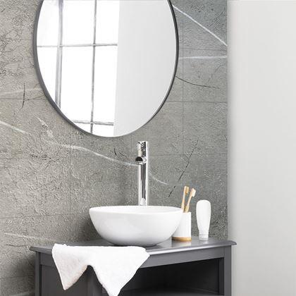 Obrazek z Samoprzylepna okładzina 30x30 cm  -  jasnoszary marmur