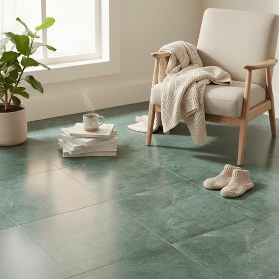 Obrazek z Samoprzylepna okładzina 30x30 cm  - niebiesko-szary marmur