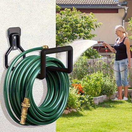 Obrazek z Uchwyt ścienny na wąż ogrodowy