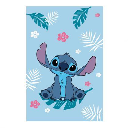 Obrazek z Dziecięcy koc polarowy 100x150 cm – Lilo i Stitch
