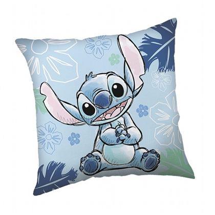 Obrazek z Poduszka, poszewka + wypełnienie, 40x40 cm - Lilo i Stitch
