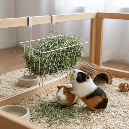 Obrazek z Metalowy koszyk na drzwi do organizacji  -  biały