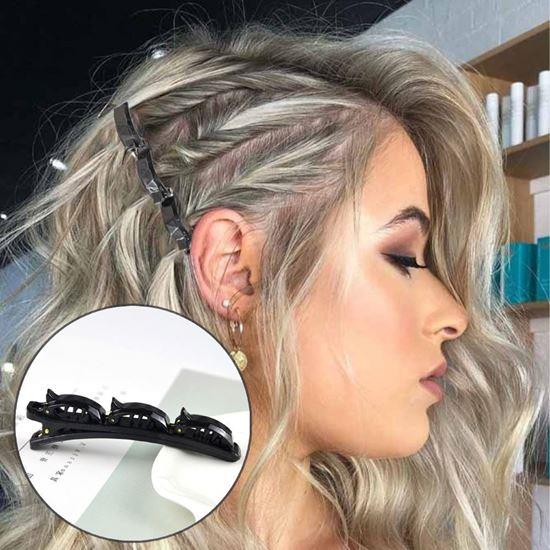 Obrazek z Spinka do włosów z klipsami  -  czarna