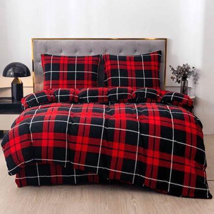 Obrazek z Pościel z mikrowłókna – tartan
