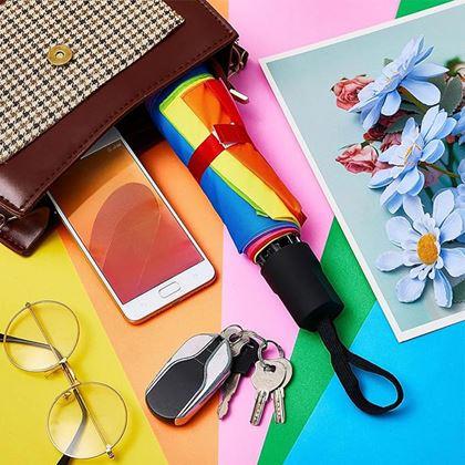 Obrazek z Tęczowy parasol składany