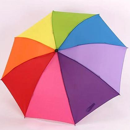 Obrazek z Tęczowy parasol składany
