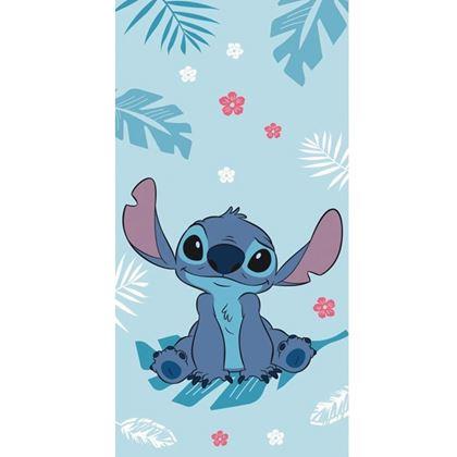 Obrazek z Dziecięcy ręcznik frotte Lilo i Stitch Niebieski 70x140 cm