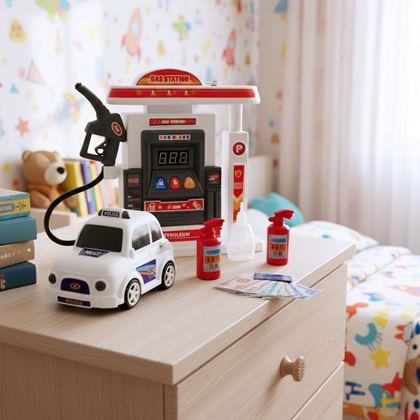 Obrazek z Zestaw dla dzieci - stacja benzynowa