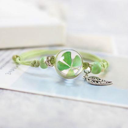 Obrazek z Bransoletka - czterolistek