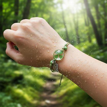 Obrazek z Bransoletka - czterolistek